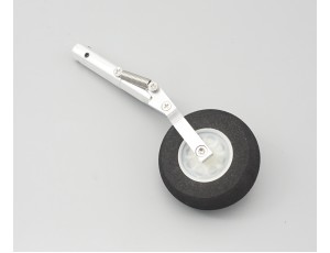 Top-Design CNC Front Suspension Strut & Wheel Set For FMS 1.2M CJ6 Plane